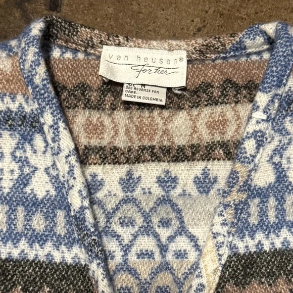 Vintage 90s Van Heusen for Her Wool Blend Vest Size M - Picture 3 of 6